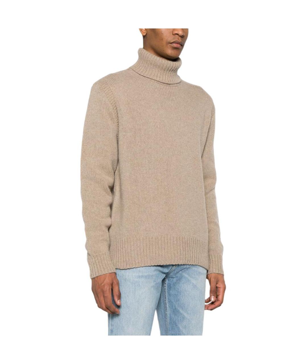 POLO RALPH LAUREN Коричневый джемпер / свитер, фото 4