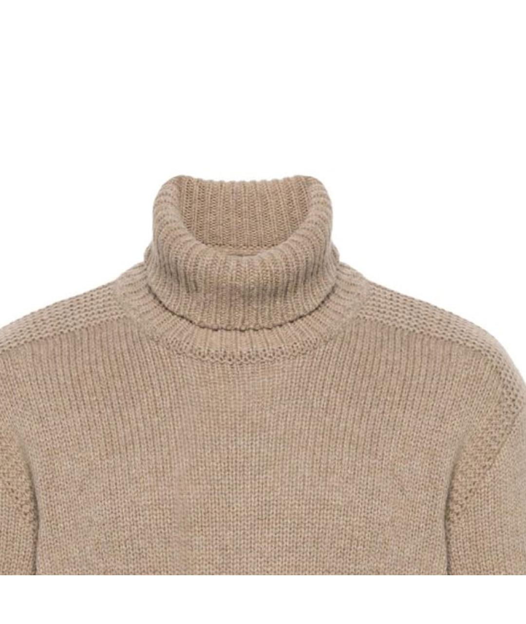 POLO RALPH LAUREN Коричневый джемпер / свитер, фото 5