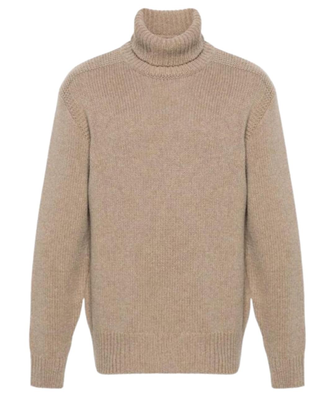 POLO RALPH LAUREN Коричневый джемпер / свитер, фото 1