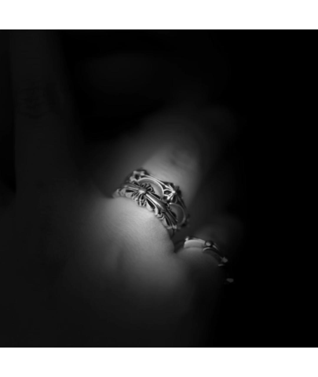 CHROME HEARTS Серебряное серебряное кольцо, фото 4