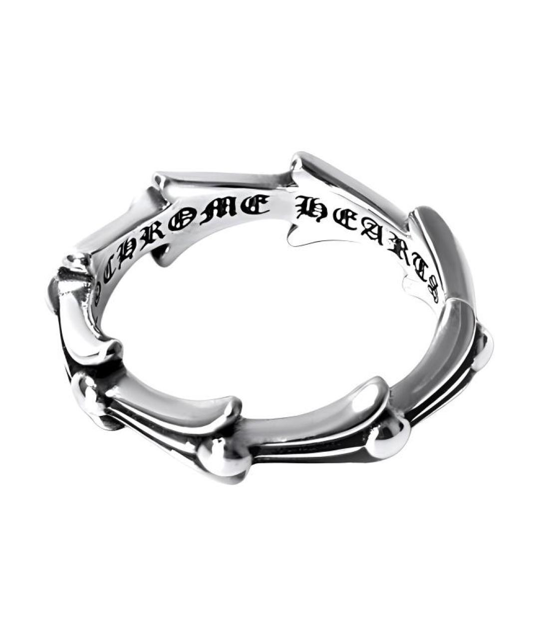 CHROME HEARTS Серебряное серебряное кольцо, фото 2