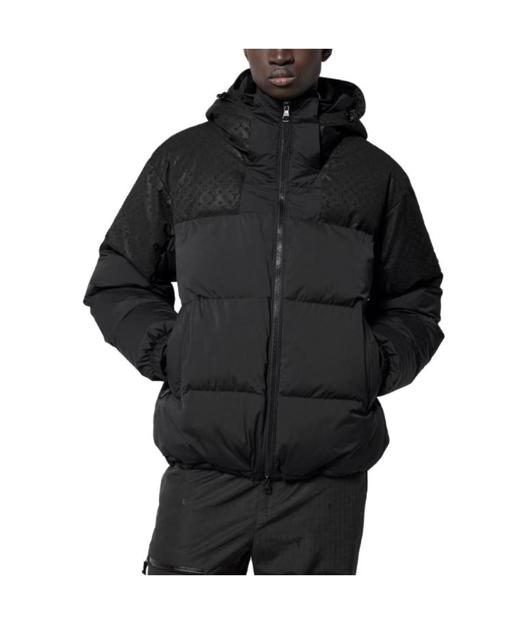 LOUIS VUITTON Черный пуховик, фото 3