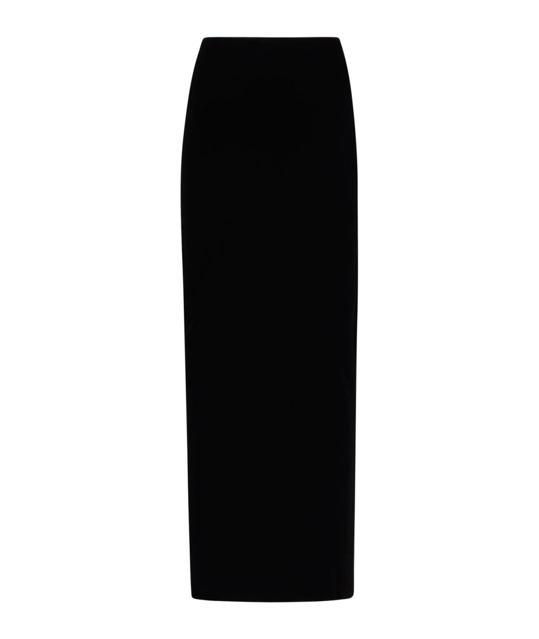 COURREGES Черная юбка макси, фото 2