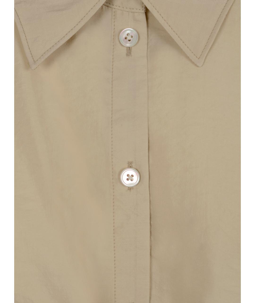 LEMAIRE Белая полиамидовая рубашка, фото 3