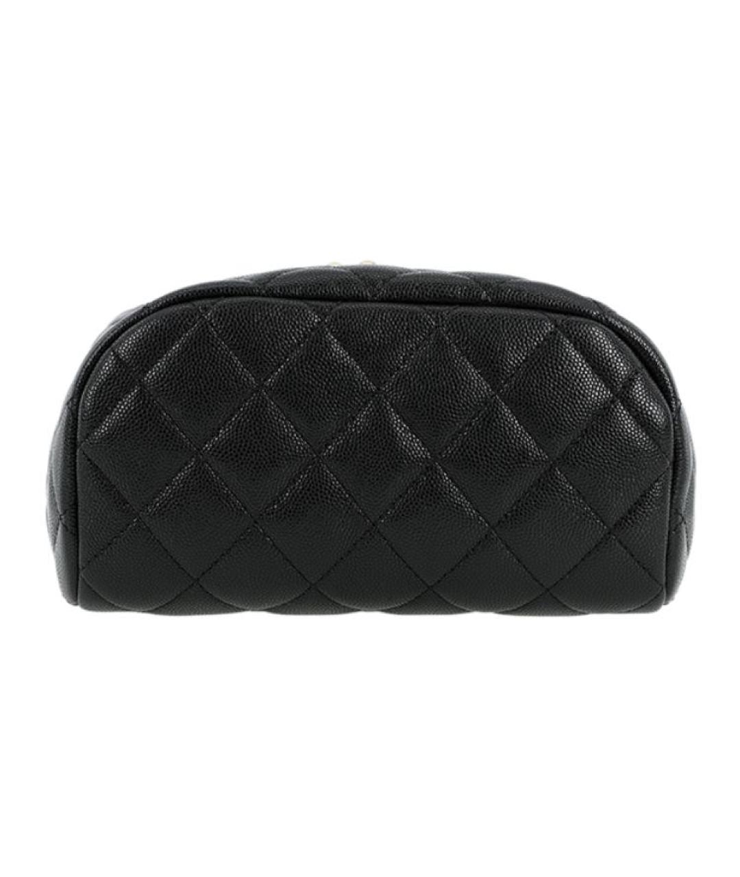 CHANEL Черный кожаный рюкзак, фото 4