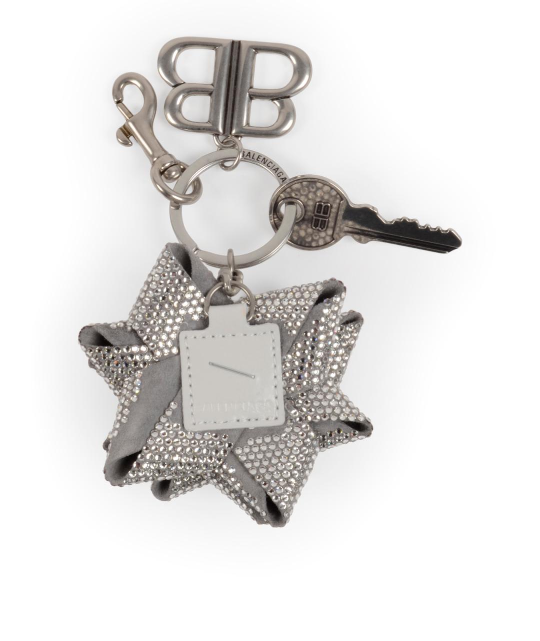 BALENCIAGA Серебрянный брелок, фото 2