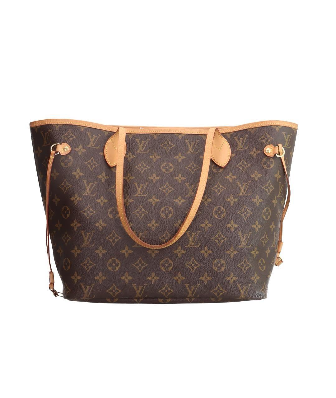 LOUIS VUITTON Коричневая сумка тоут, фото 9