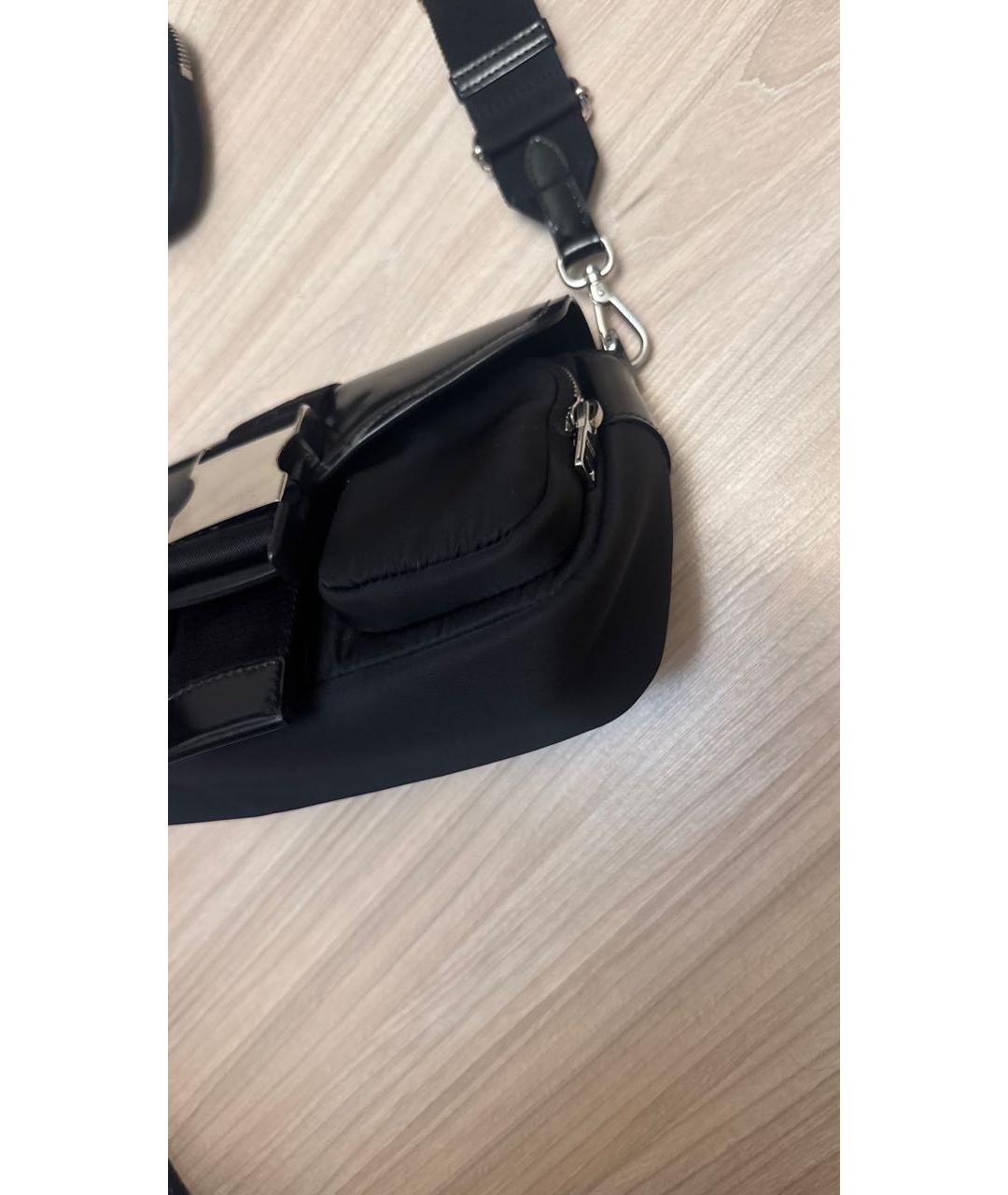 PRADA Черная сумка через плечо, фото 3