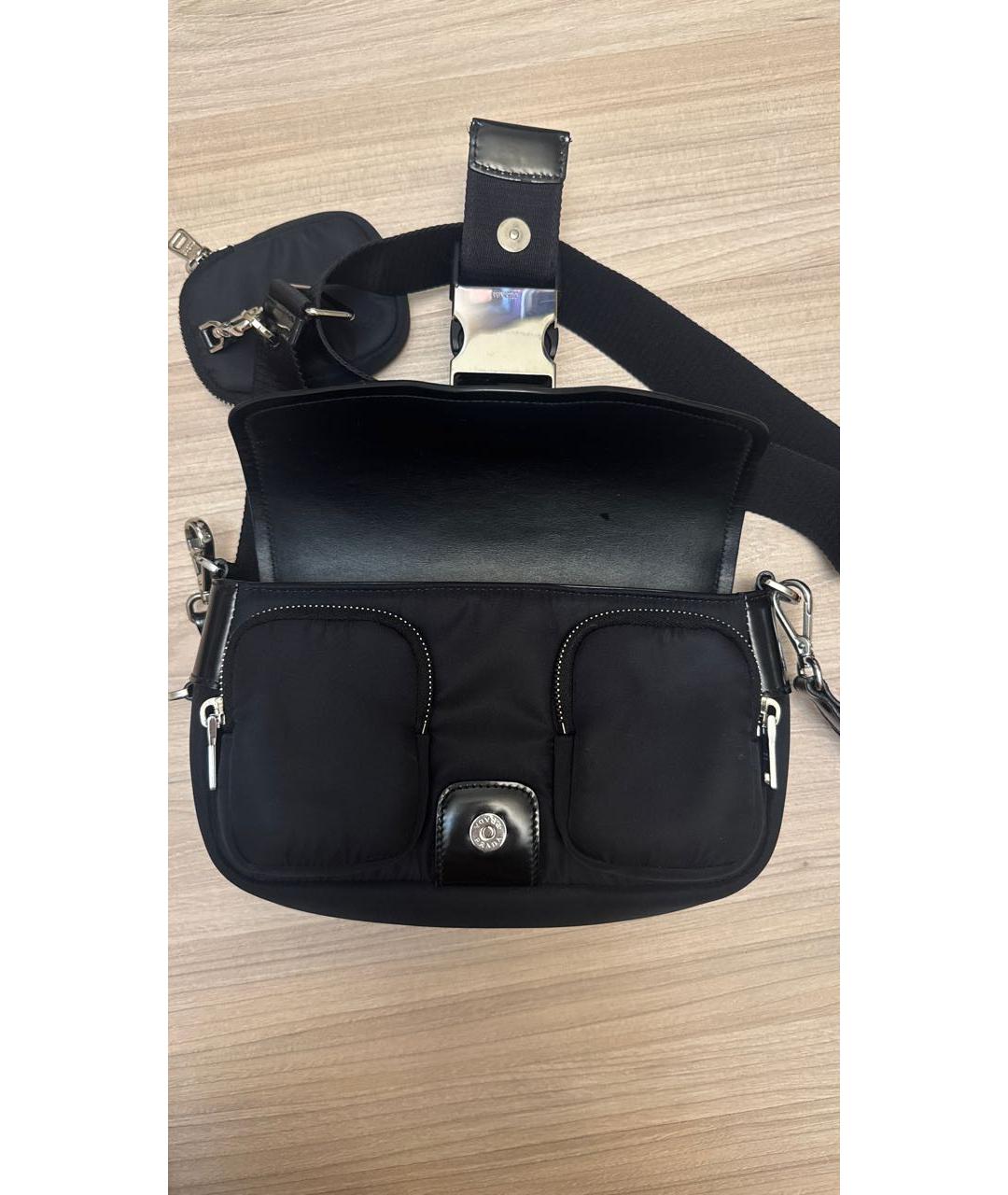 PRADA Черная сумка через плечо, фото 2