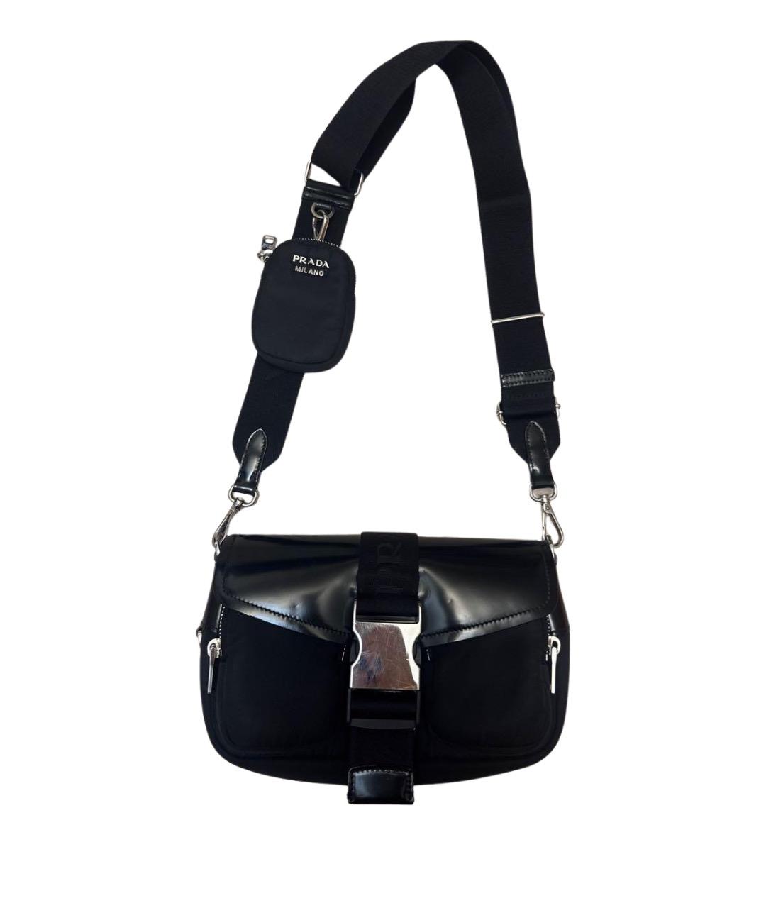 PRADA Черная сумка через плечо, фото 1