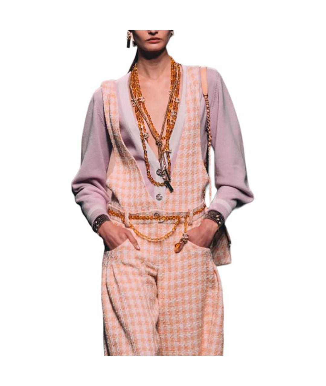 CHANEL Розовый кардиган, фото 4