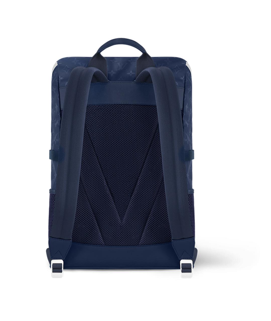 LOUIS VUITTON Синий рюкзак, фото 3