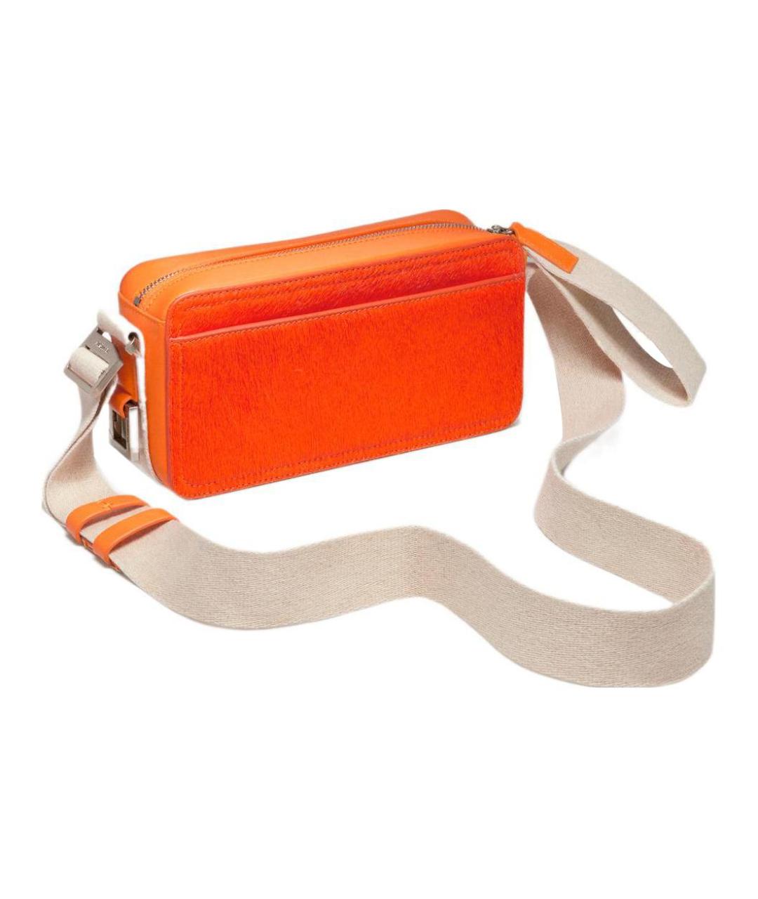 JACQUEMUS Оранжевая сумка на плечо, фото 3