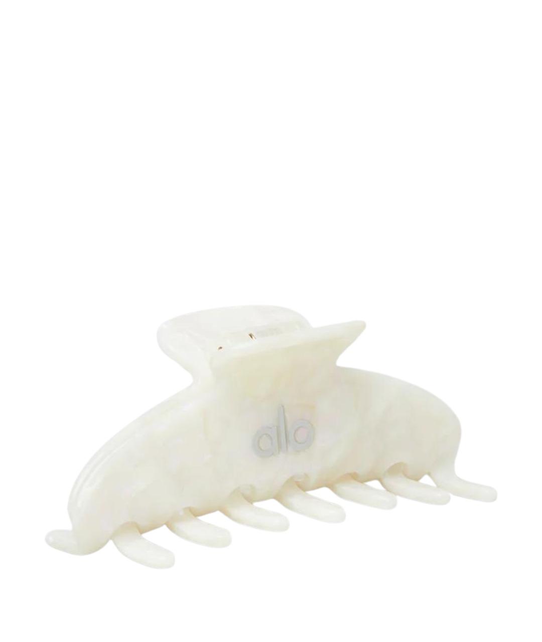 ALO YOGA Белая заколка, фото 1
