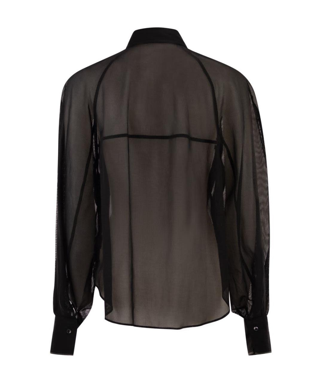 BRUNELLO CUCINELLI Черная хлопковая рубашка, фото 2