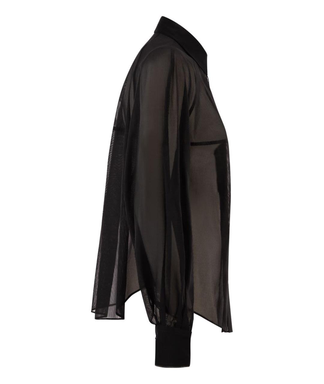 BRUNELLO CUCINELLI Черная хлопковая рубашка, фото 3