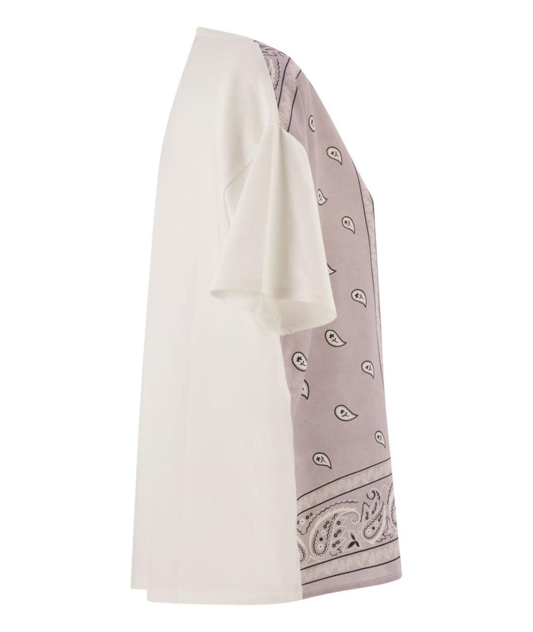 WEEKEND MAX MARA Мульти хлопковая футболка, фото 3