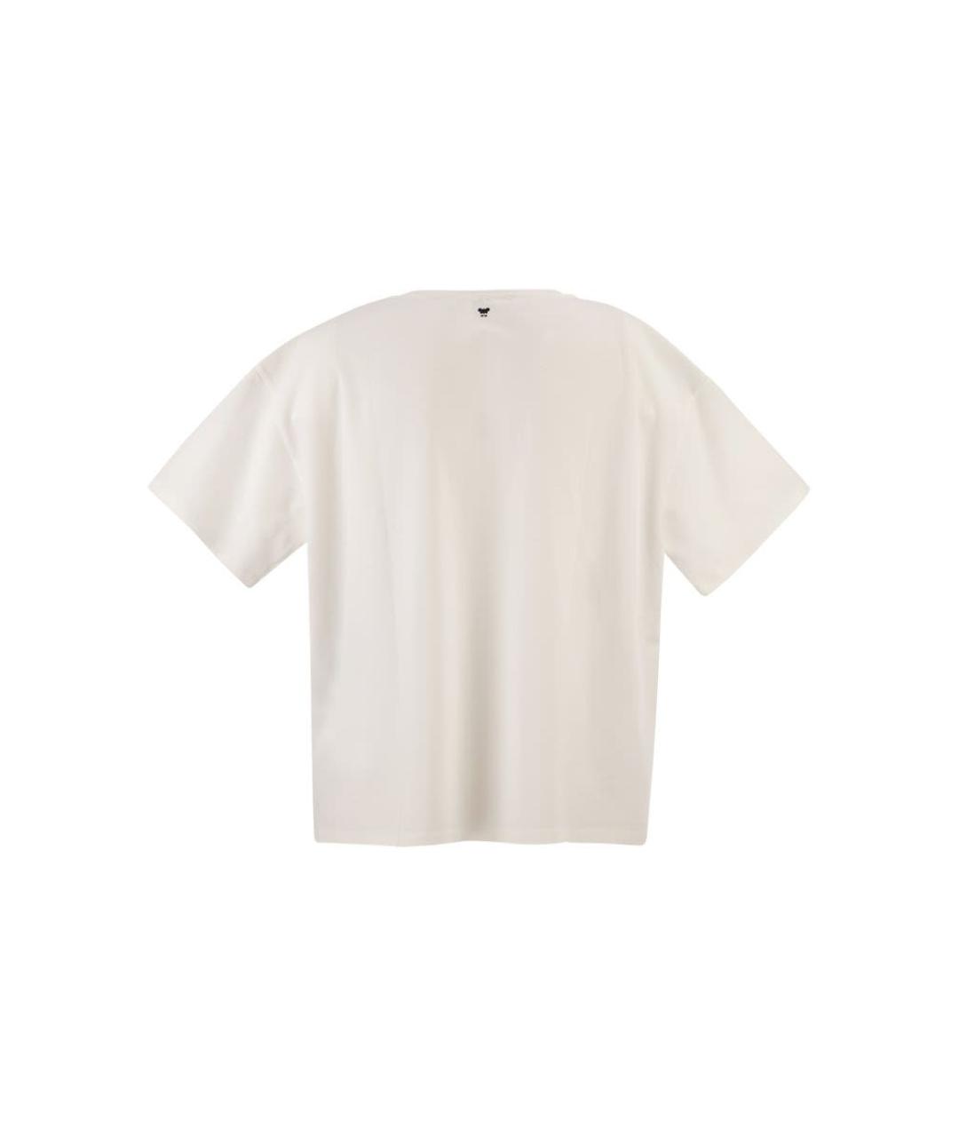 WEEKEND MAX MARA Мульти хлопковая футболка, фото 2