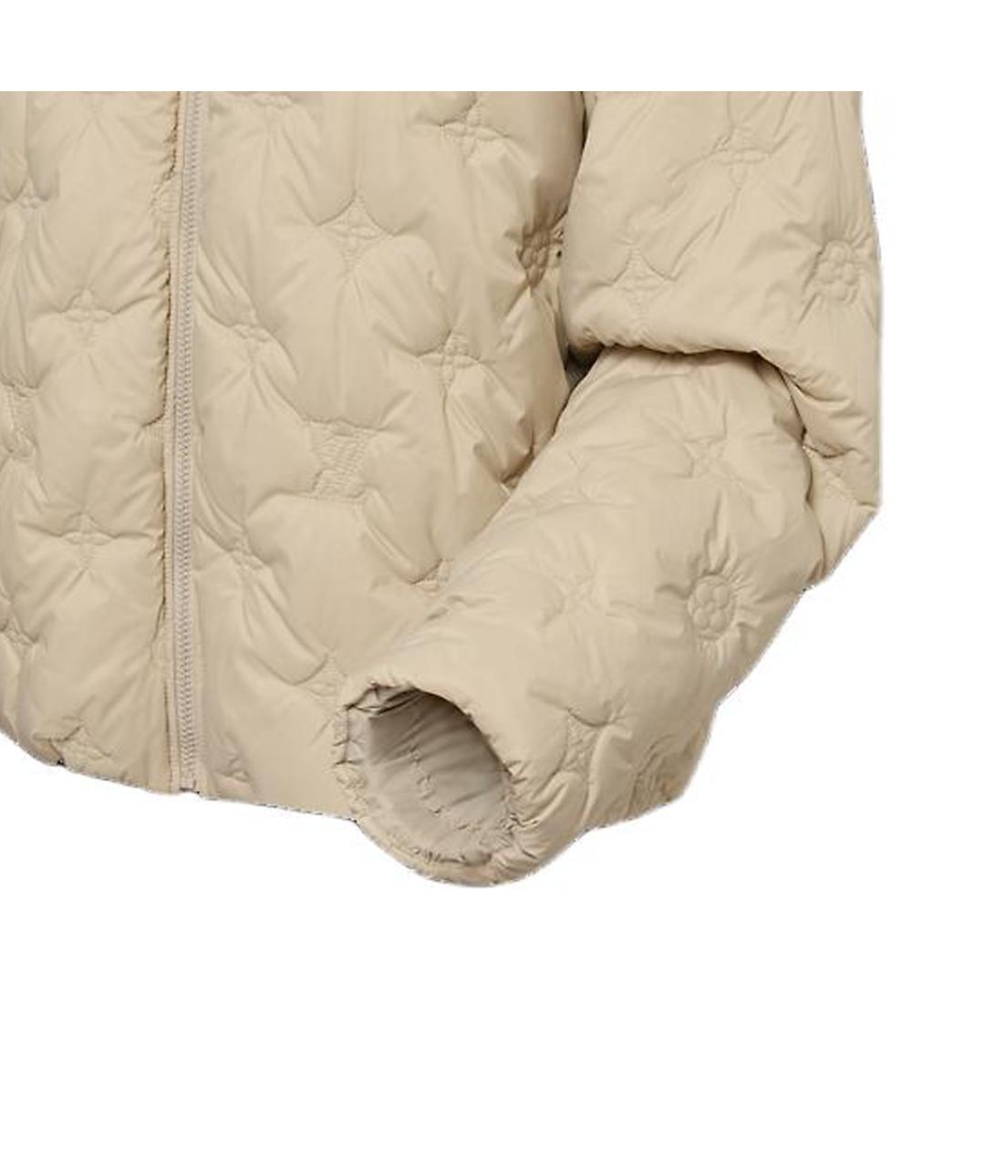 LOUIS VUITTON Бежевый пуховик, фото 5
