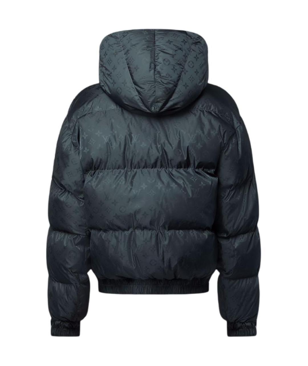 LOUIS VUITTON Зеленый пуховик, фото 2