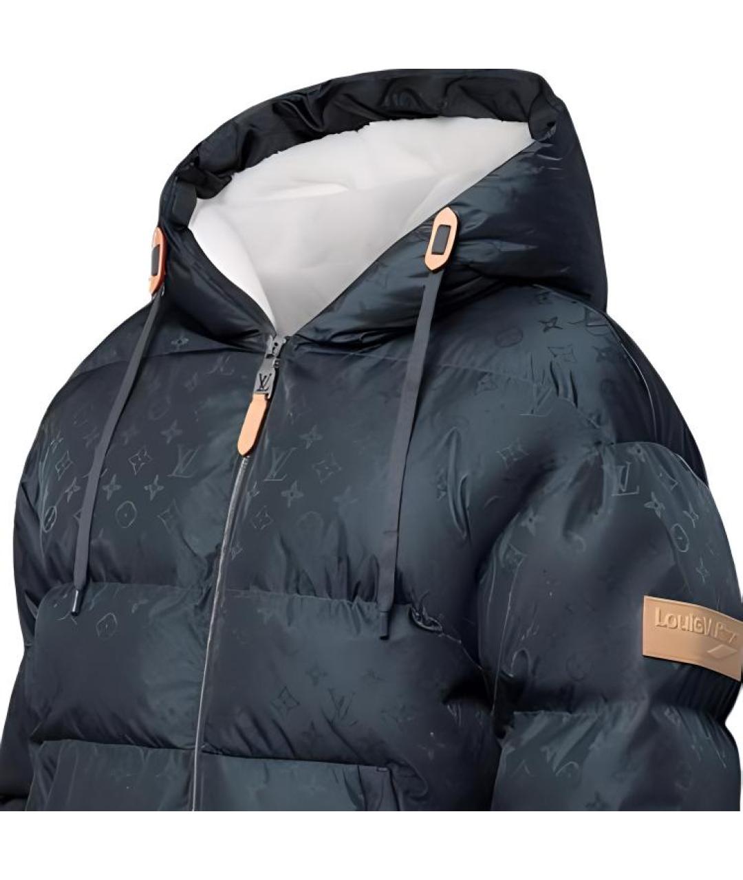 LOUIS VUITTON Зеленый пуховик, фото 4