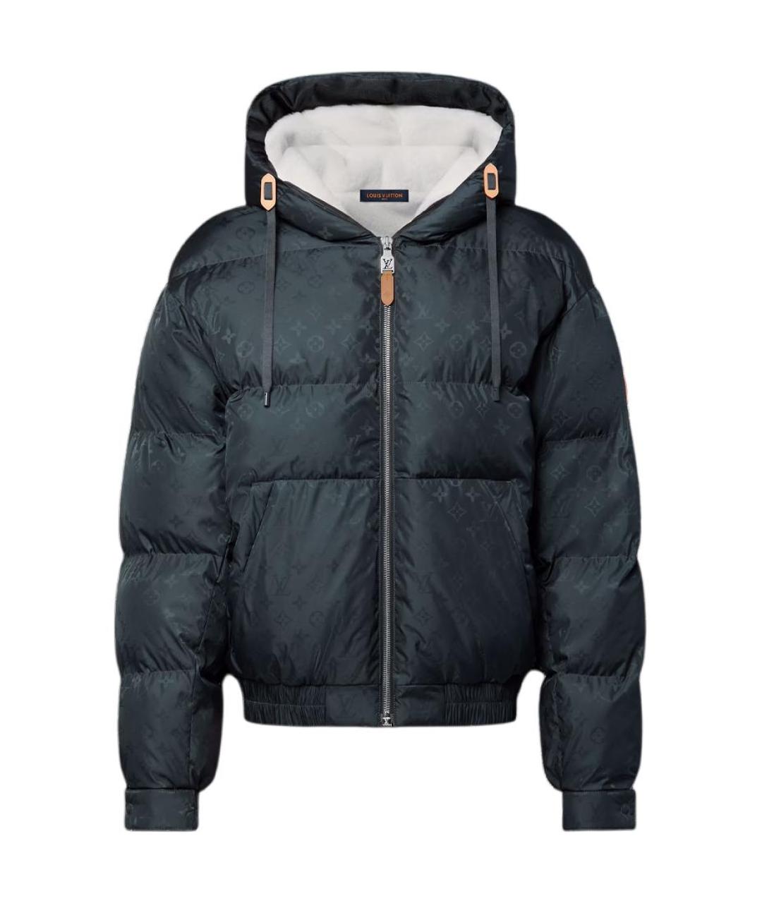 LOUIS VUITTON Зеленый пуховик, фото 1