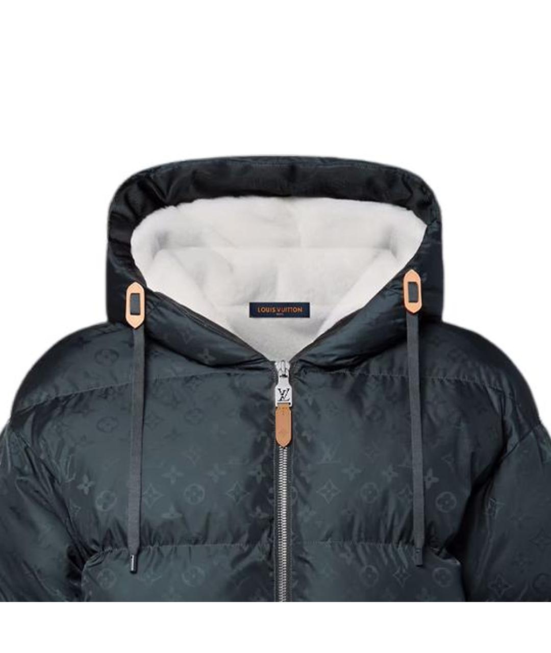 LOUIS VUITTON Зеленый пуховик, фото 5