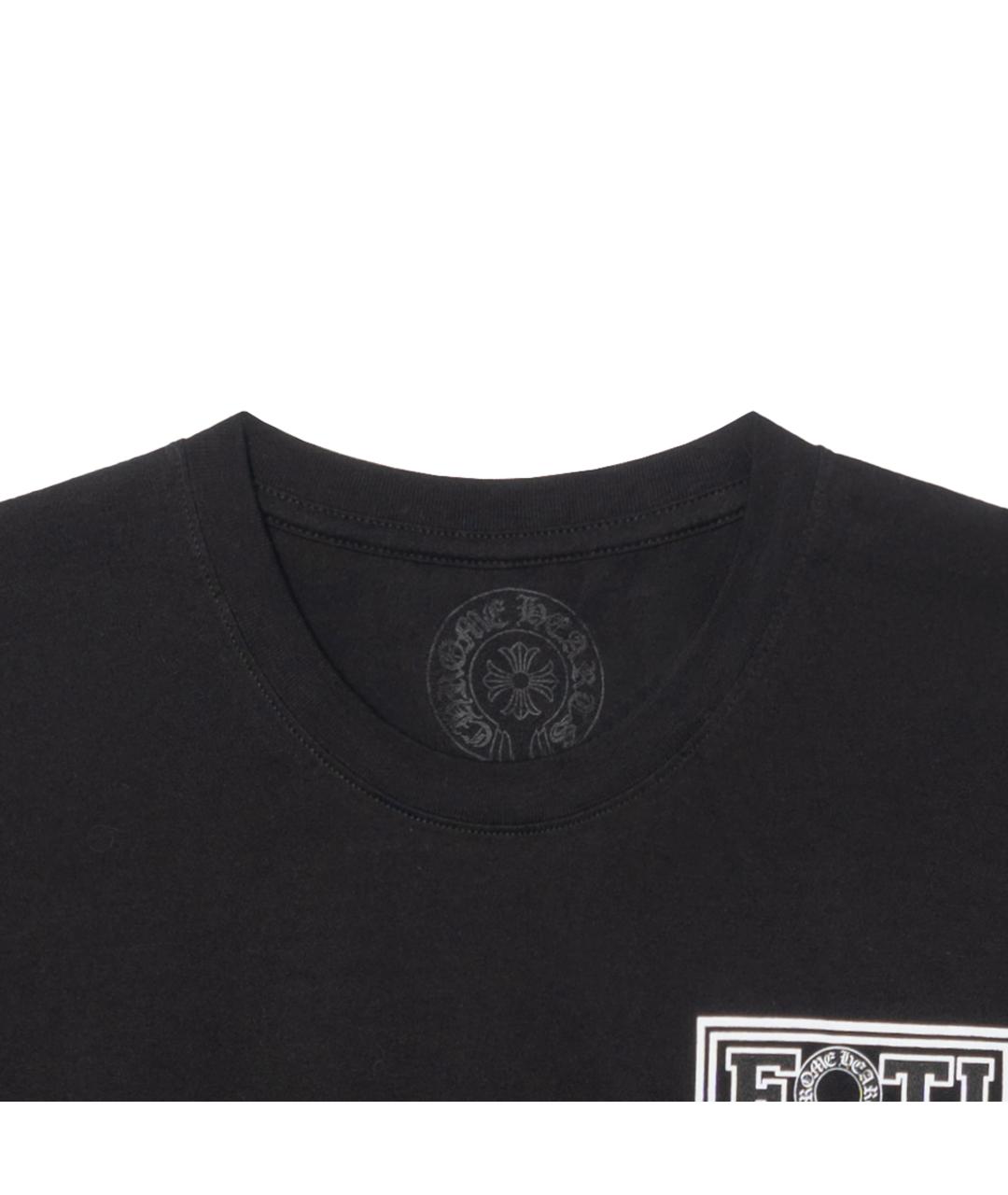 CHROME HEARTS Черная футболка, фото 5
