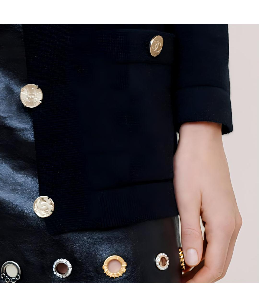 CHANEL Черный джемпер / свитер, фото 4