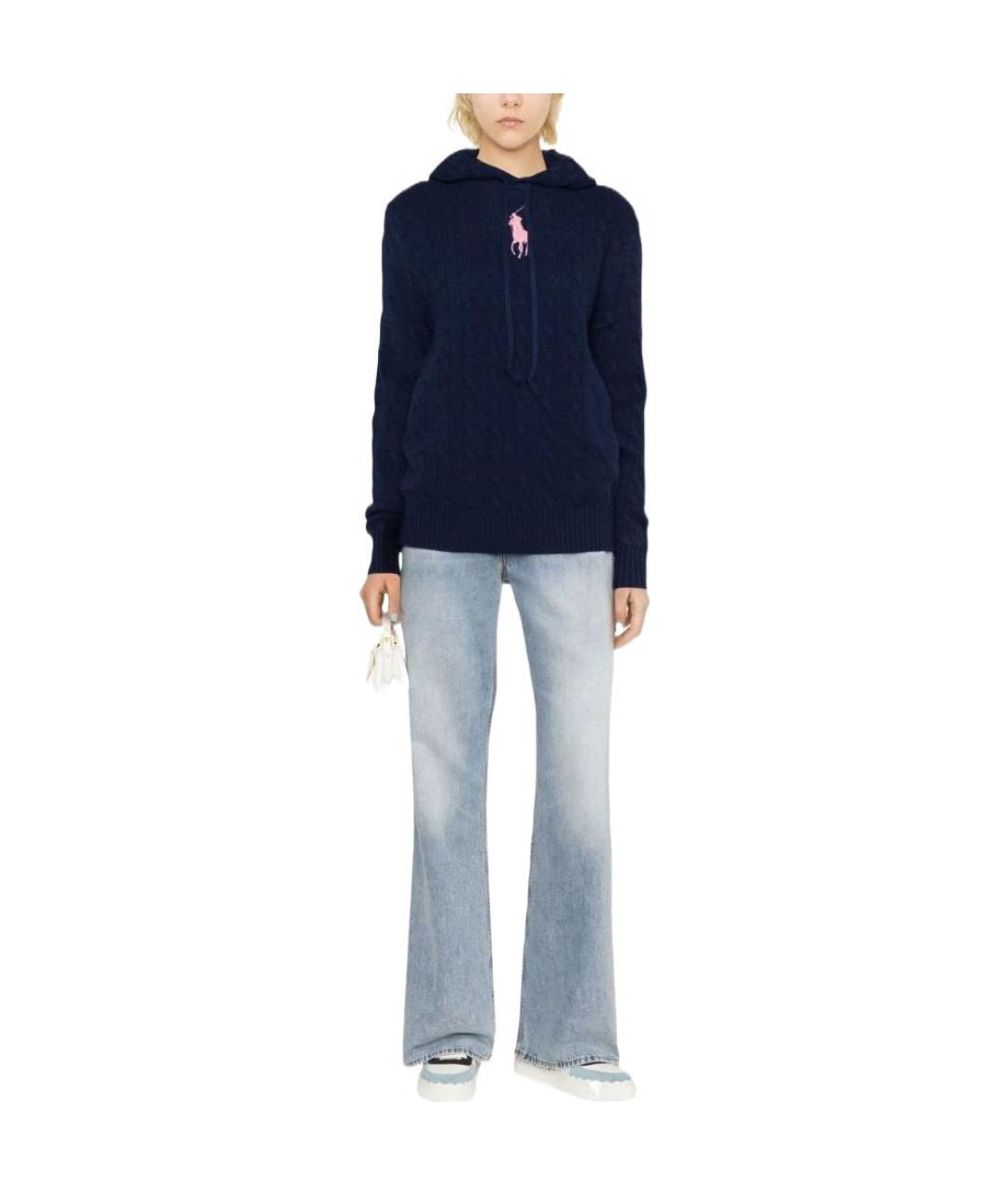 POLO RALPH LAUREN Синий джемпер / свитер, фото 2