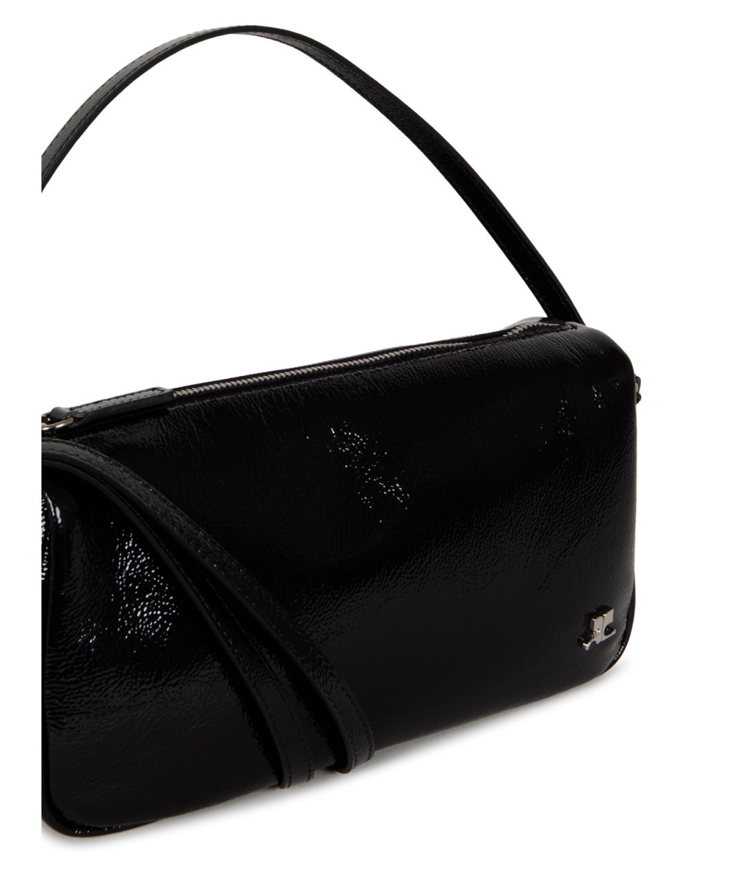 COURREGES Черная сумка через плечо, фото 4