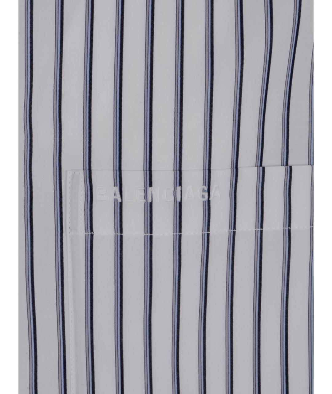 BALENCIAGA Белая рубашка, фото 3