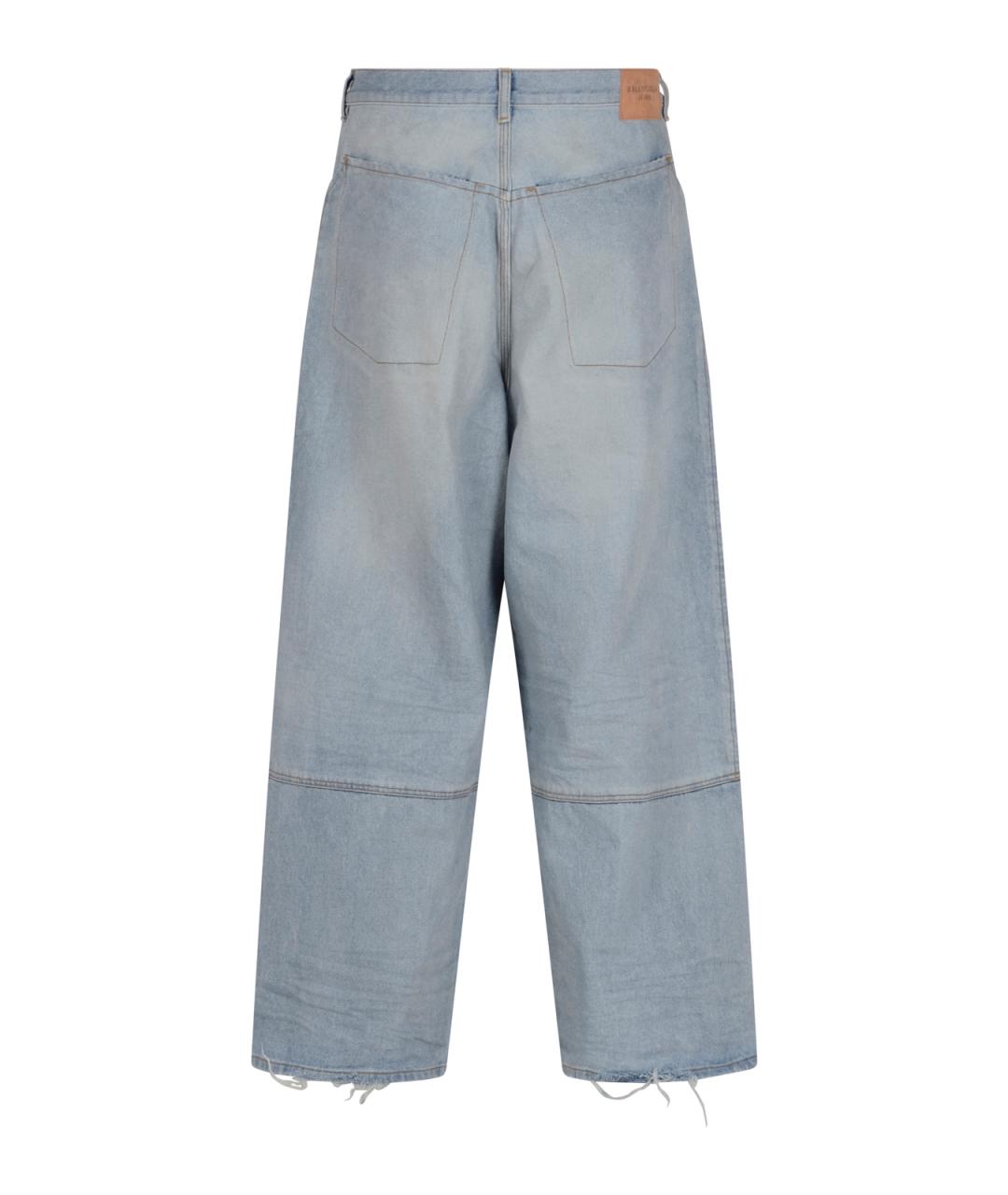 BALENCIAGA Синие прямые джинсы, фото 2