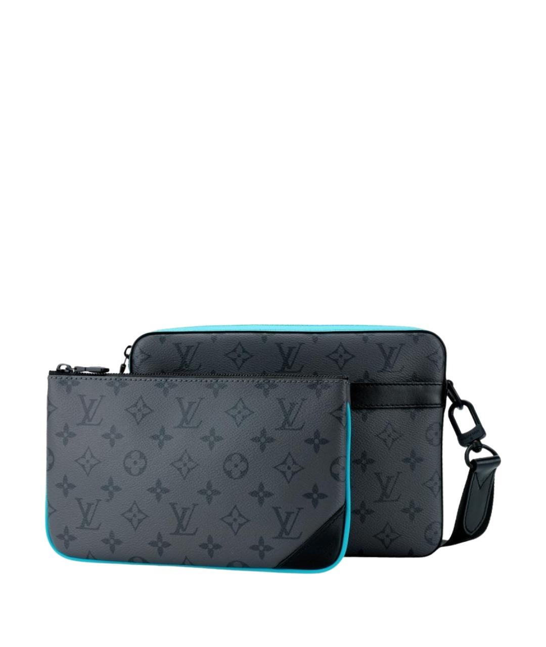 LOUIS VUITTON Серая сумка на плечо, фото 1