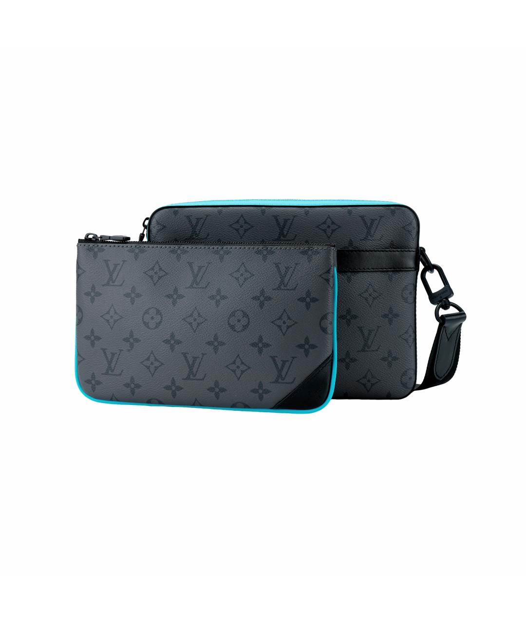 LOUIS VUITTON Серая сумка на плечо, фото 6