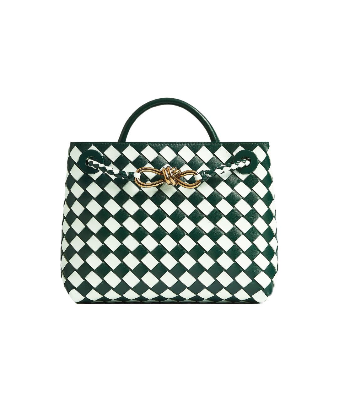 BOTTEGA VENETA Зеленая сумка через плечо, фото 6