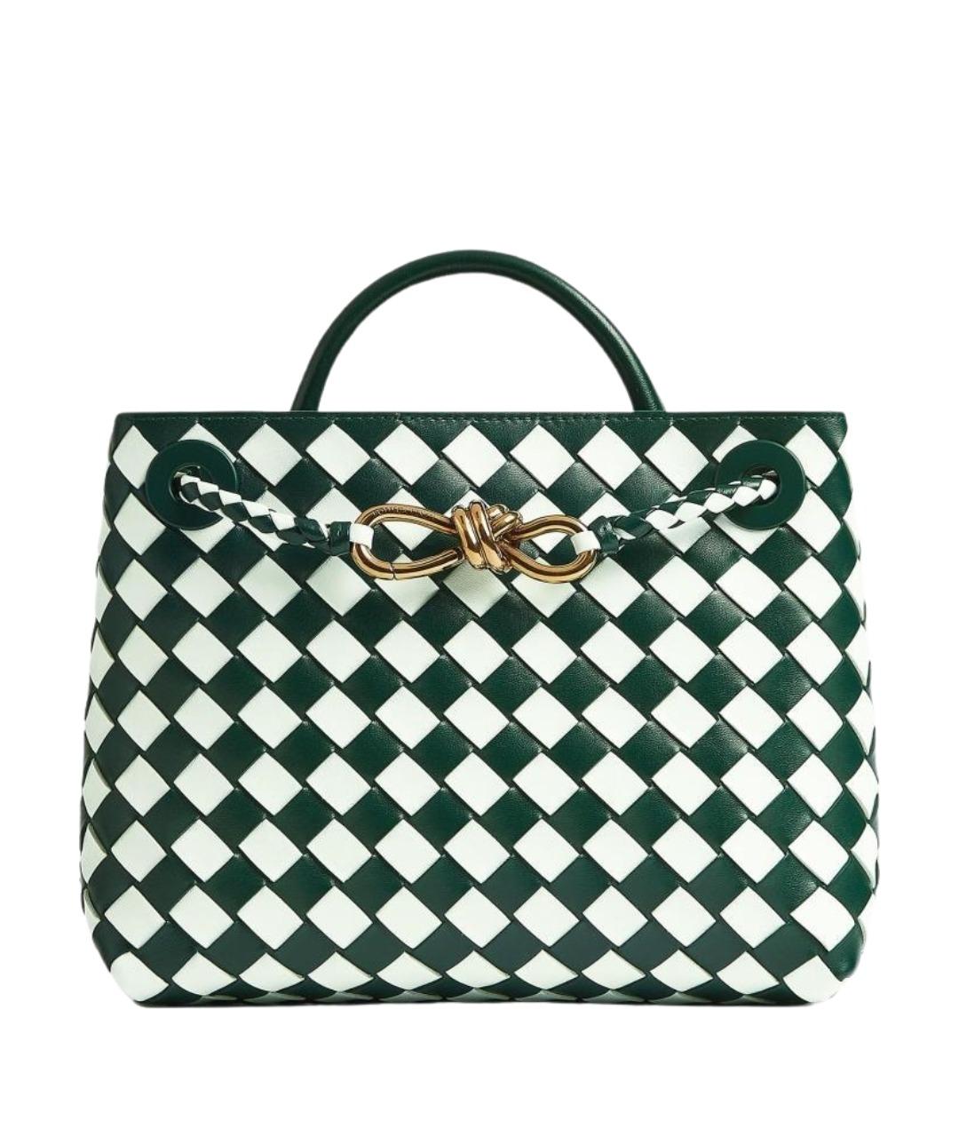 BOTTEGA VENETA Зеленая сумка через плечо, фото 1