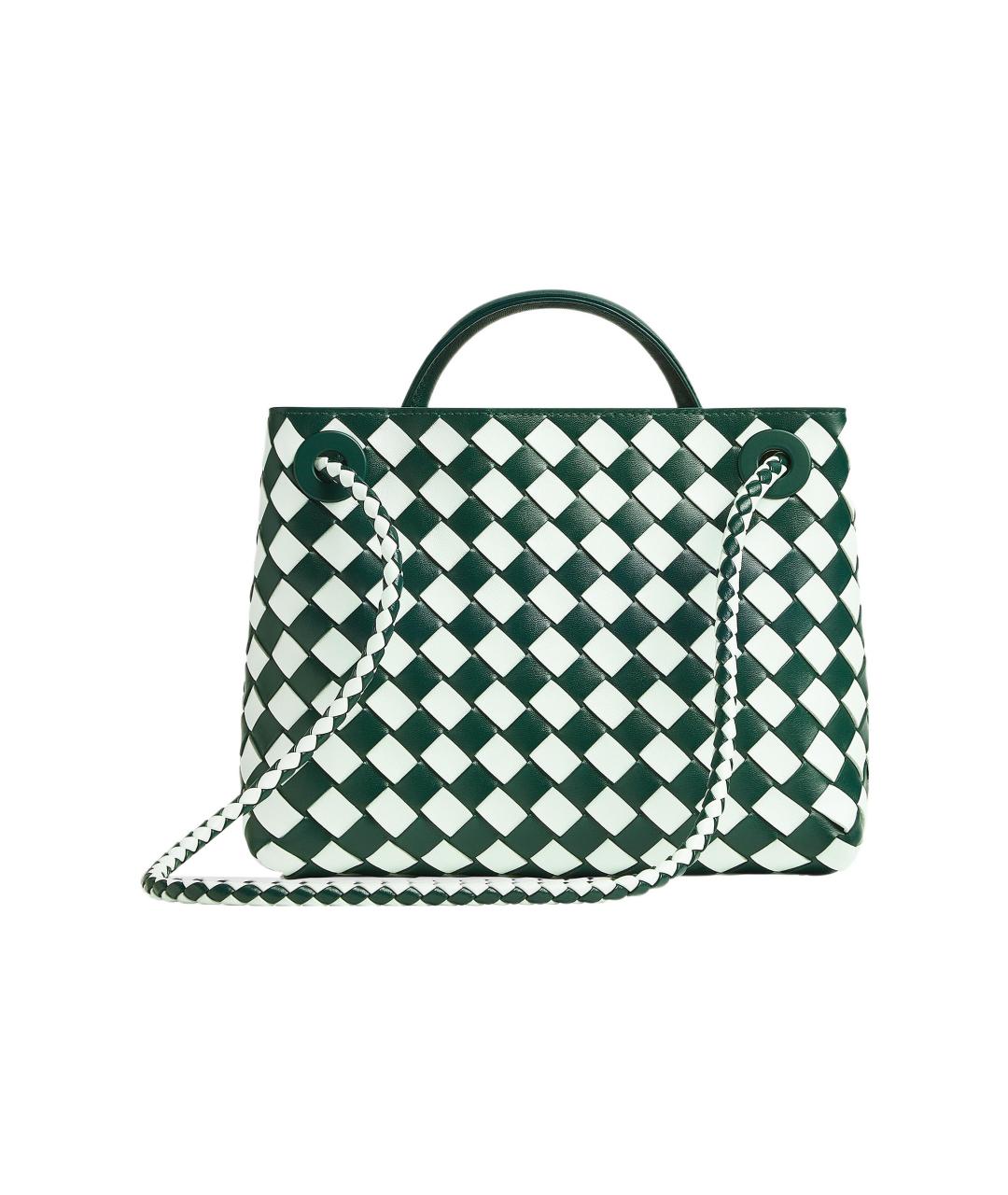 BOTTEGA VENETA Зеленая сумка через плечо, фото 3