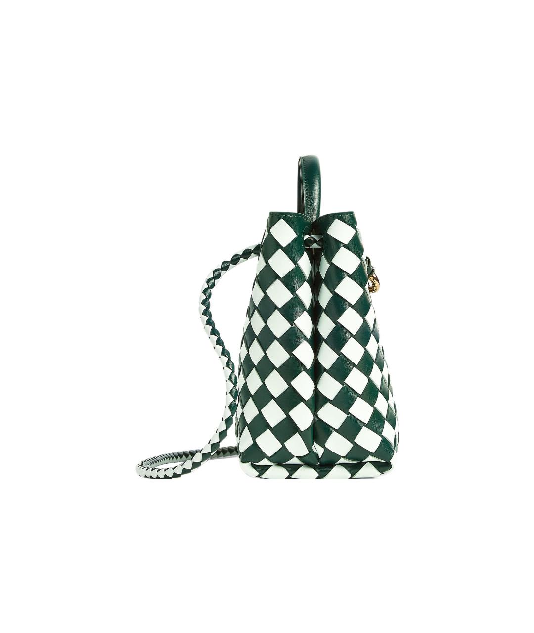 BOTTEGA VENETA Зеленая сумка через плечо, фото 2