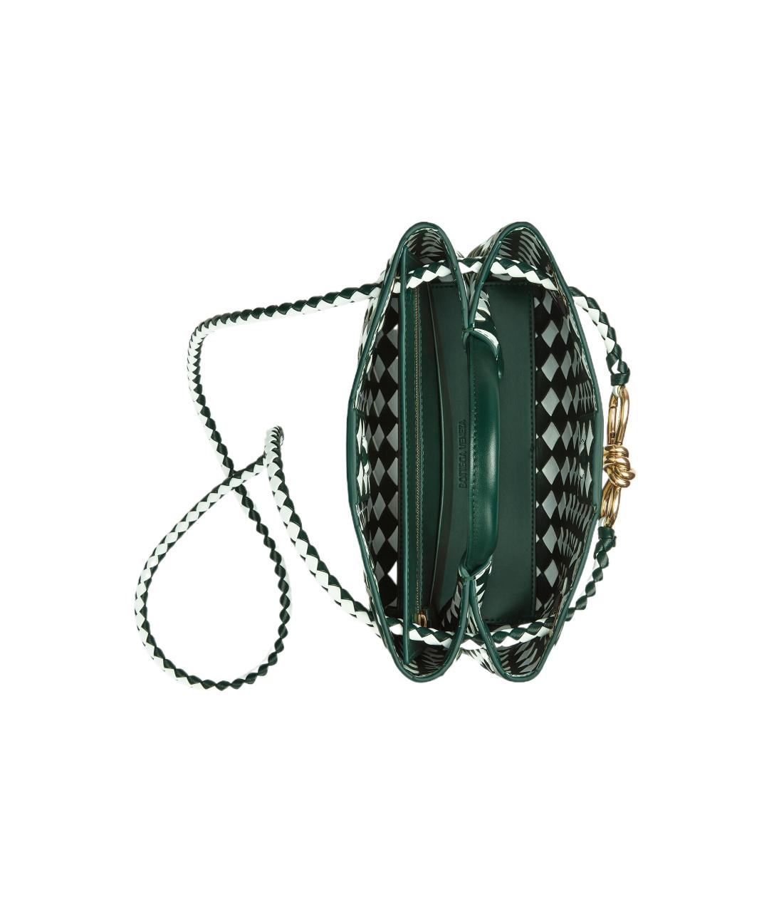 BOTTEGA VENETA Зеленая сумка через плечо, фото 4