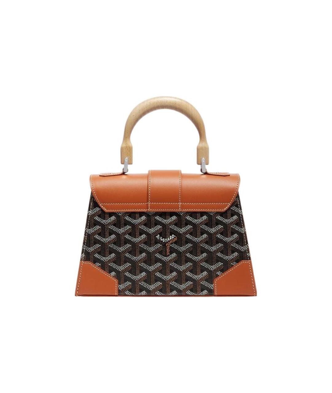 GOYARD Бежевая сумка через плечо, фото 3