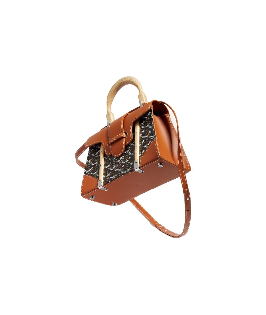 GOYARD Бежевая сумка через плечо, фото 5