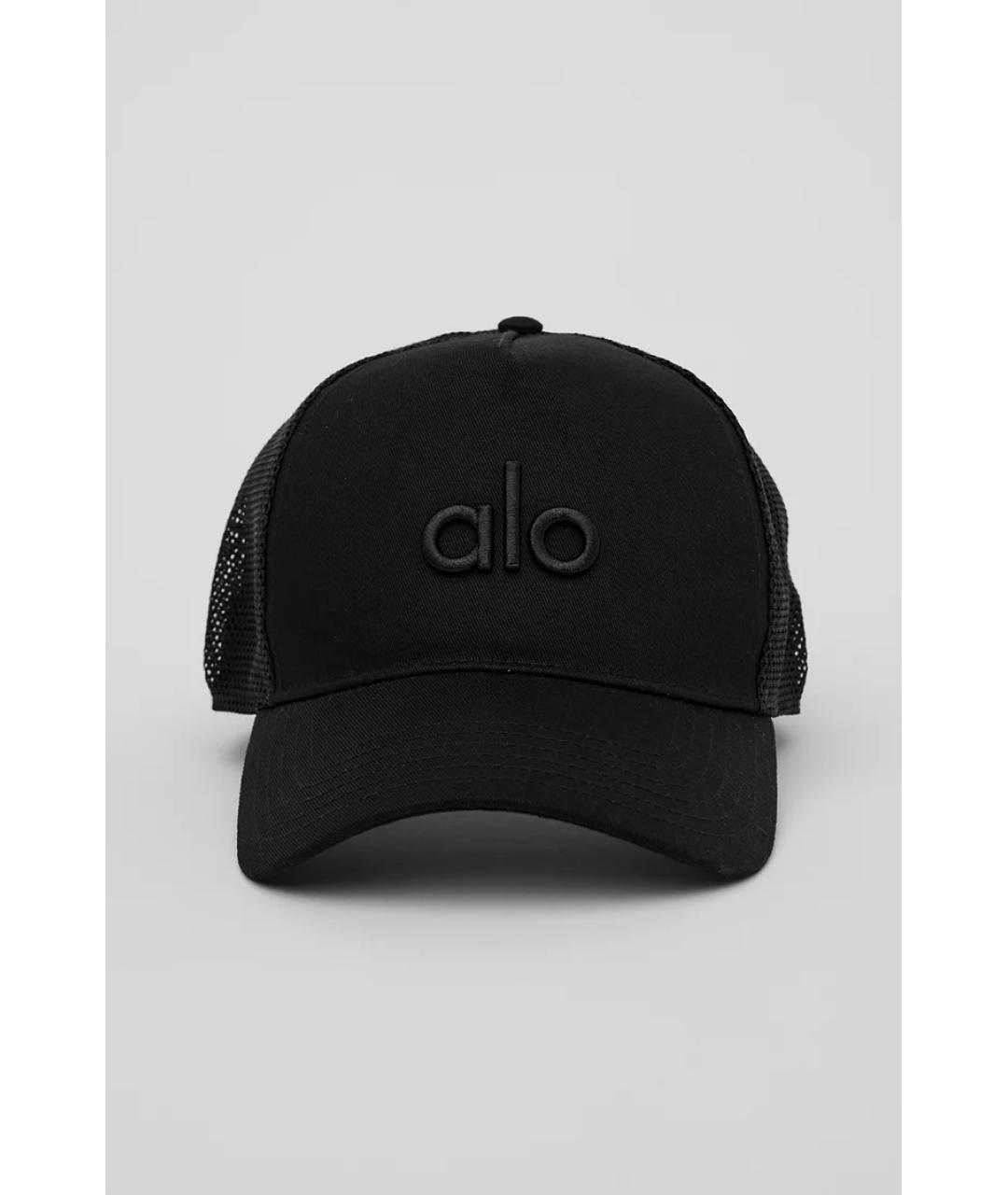ALO YOGA Черная кепка, фото 5