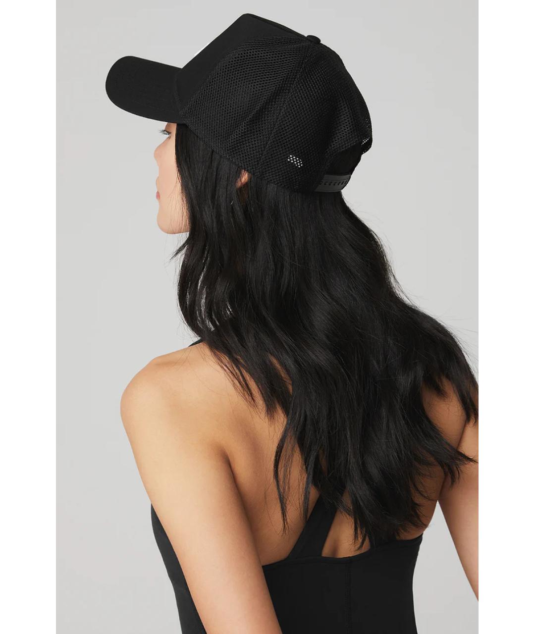 ALO YOGA Черная кепка, фото 4