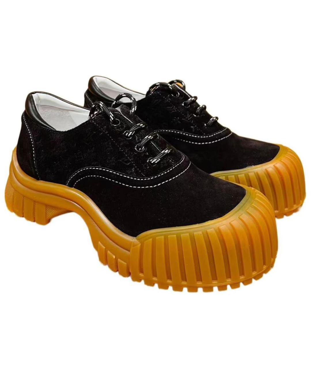 LOUIS VUITTON Черные ботинки, фото 3