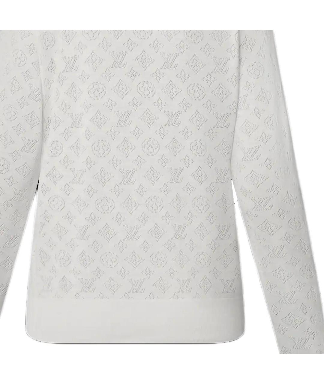 LOUIS VUITTON Белый джемпер / свитер, фото 5
