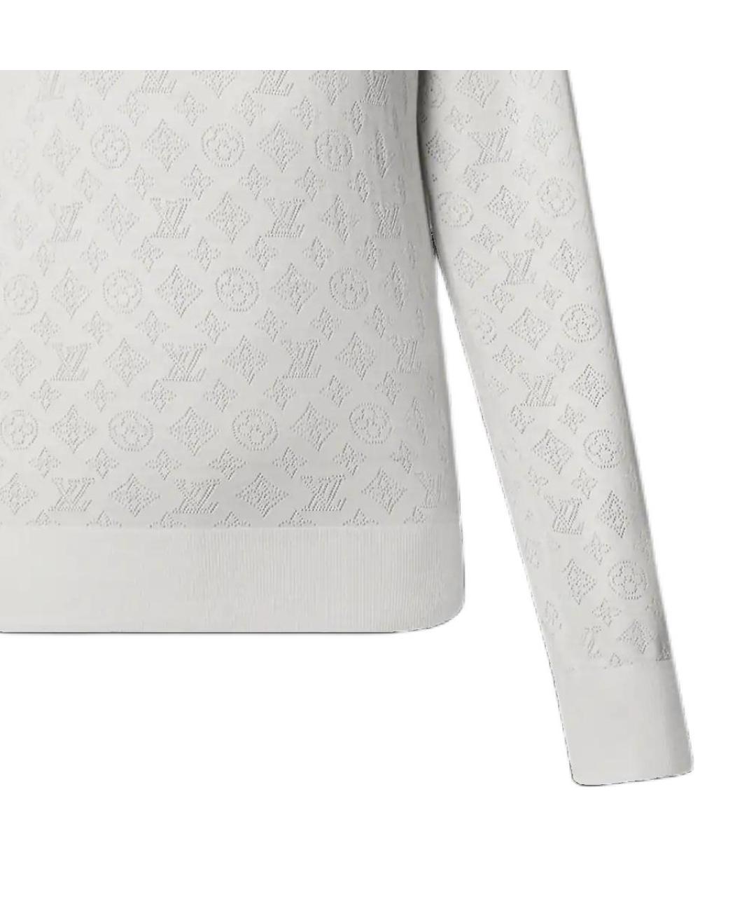 LOUIS VUITTON Белый джемпер / свитер, фото 4