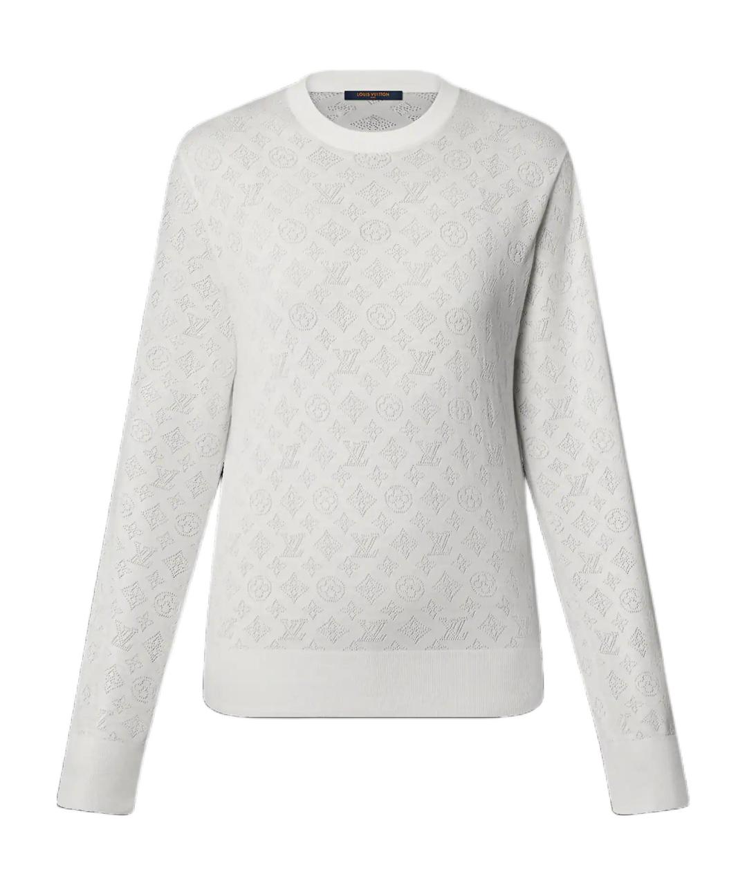 LOUIS VUITTON Белый джемпер / свитер, фото 1