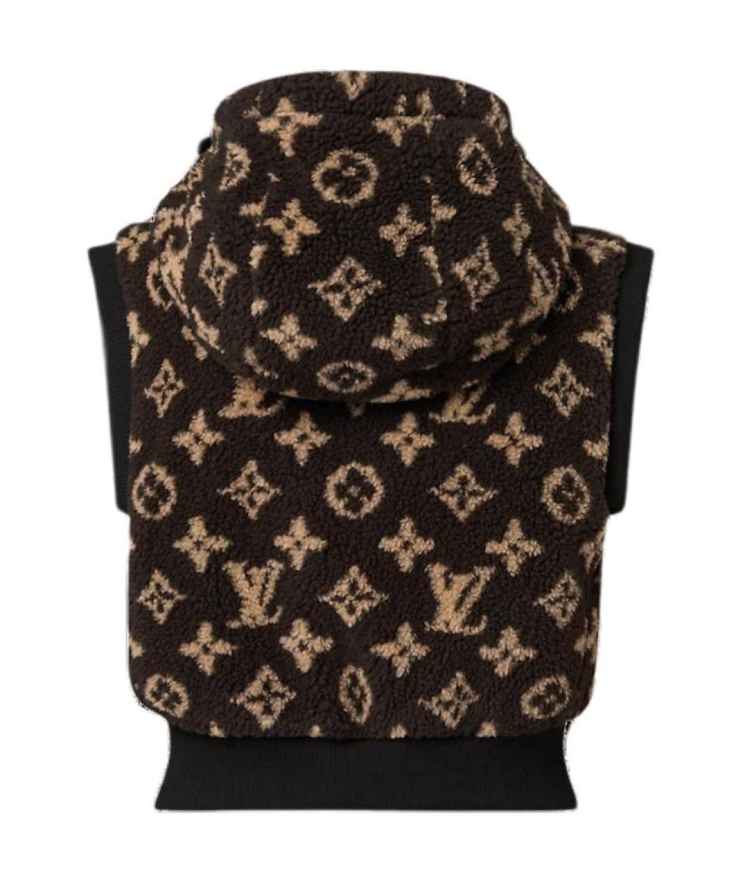 LOUIS VUITTON Коричневый жилет, фото 2