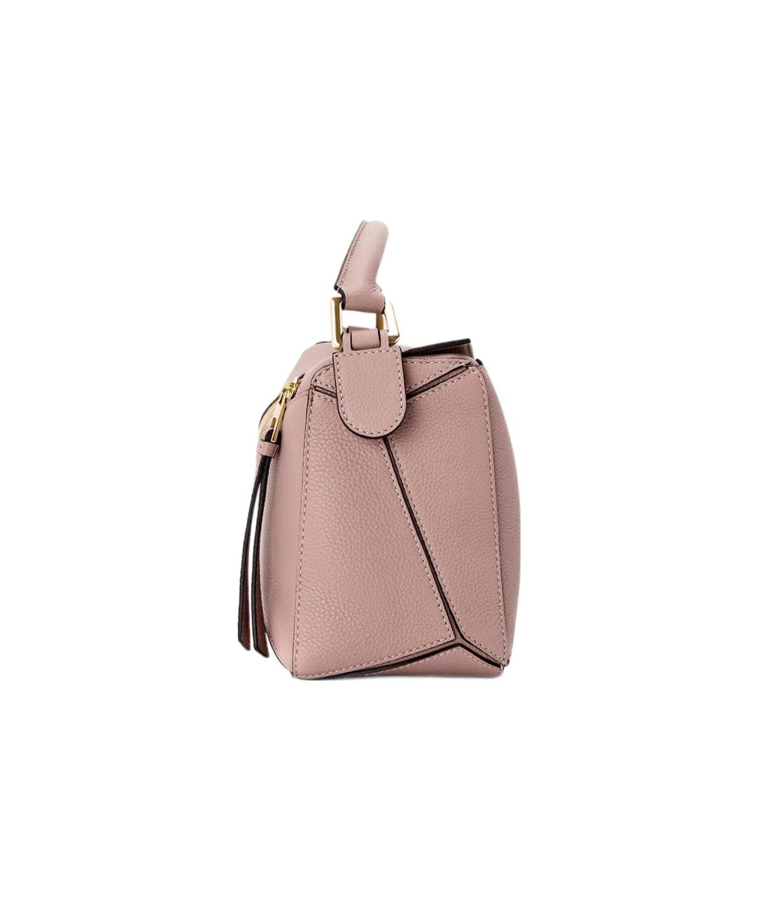 LOEWE Розовая кожаная сумка через плечо, фото 4